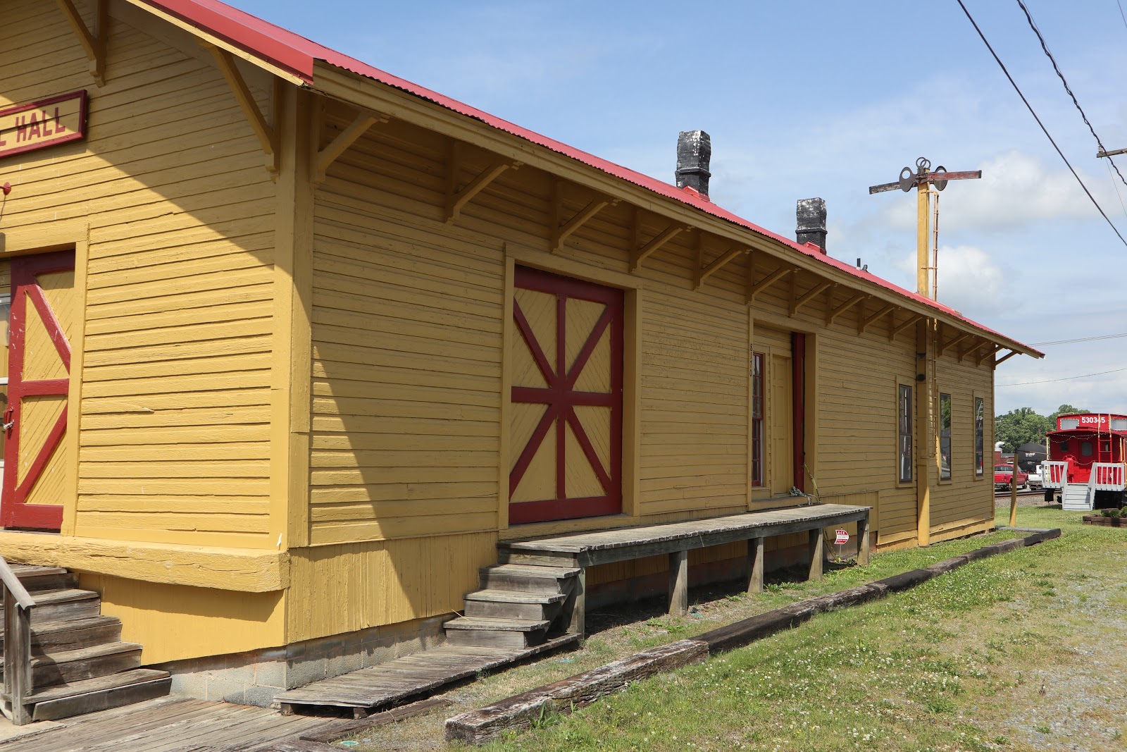 The Model Railroader's Notebook The Rural Hall North Carolina Depot on