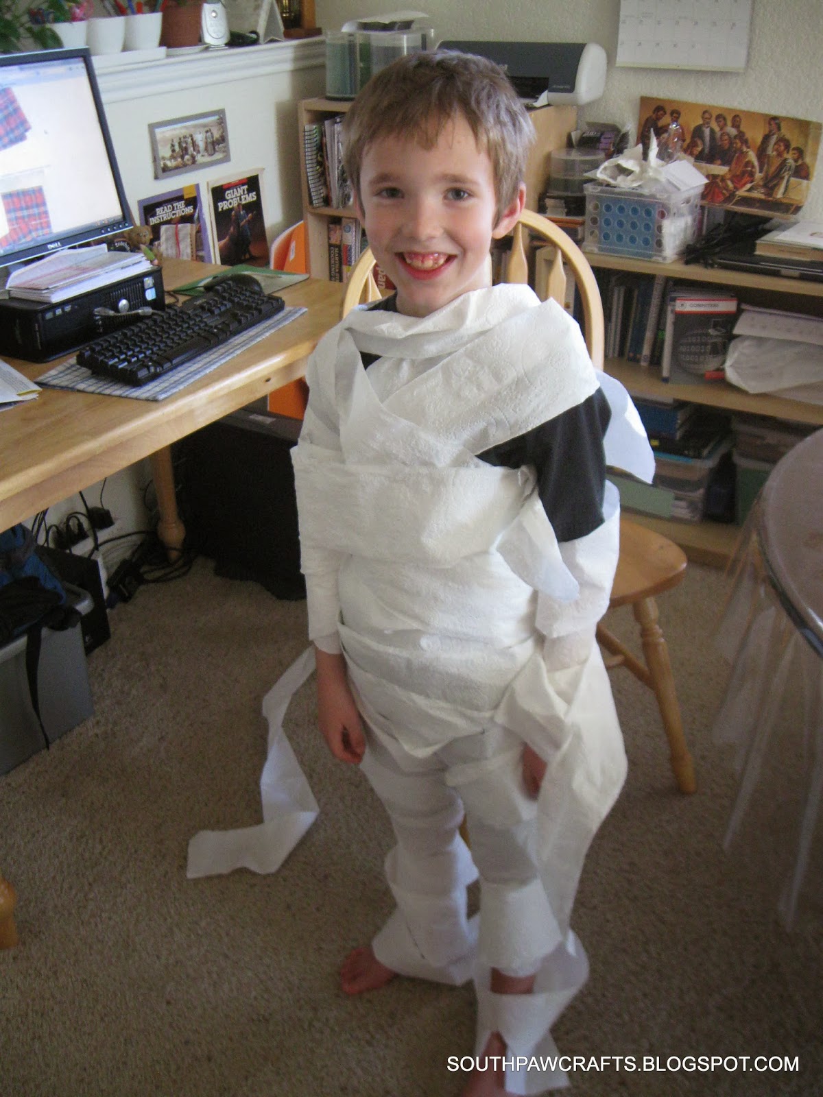 Southpaw Crafts Just for Fun Toilet Paper Mummy