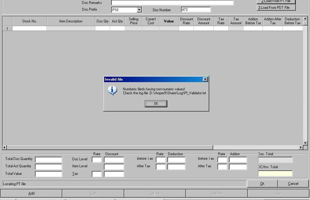 Tally Shoper Support