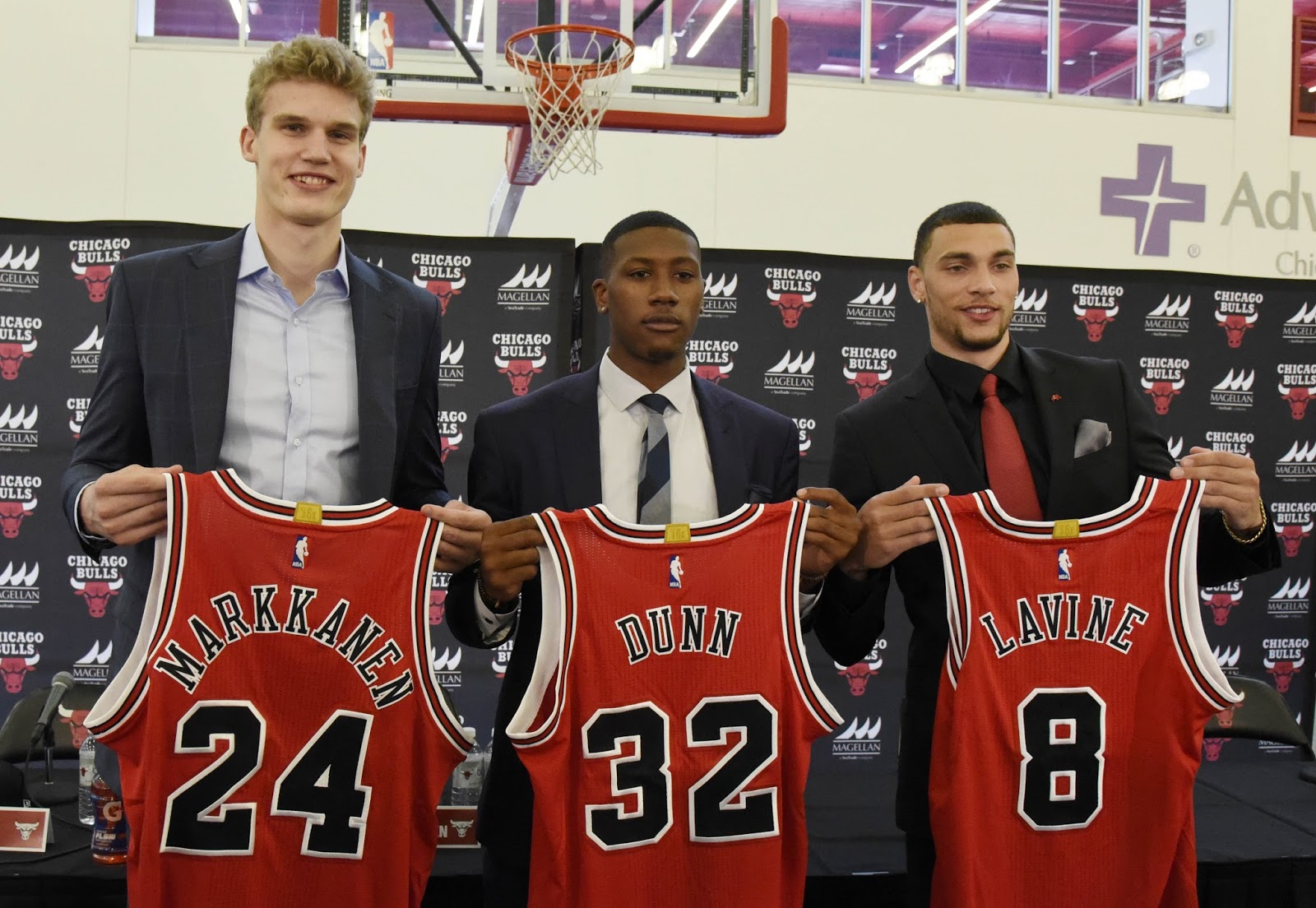 Chicago Est.1837 SPORTS BULLS INTRODUCE ZACH LAVINE & ROOKIES