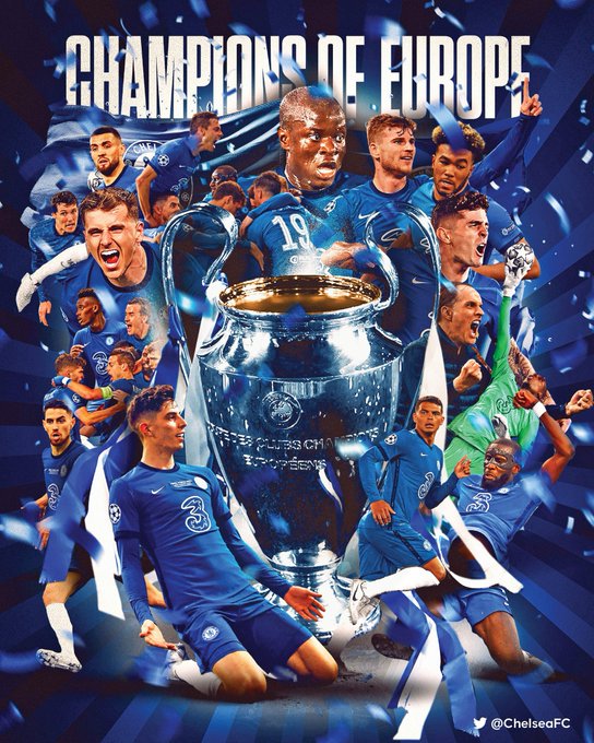 Champions of Europe, Chelsea FC