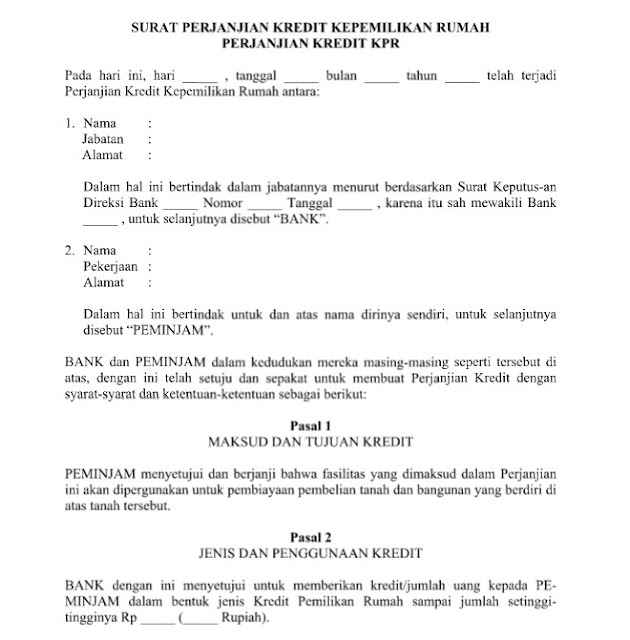 Contoh Surat Over Kredit Motor Informasi Seputar Dunia