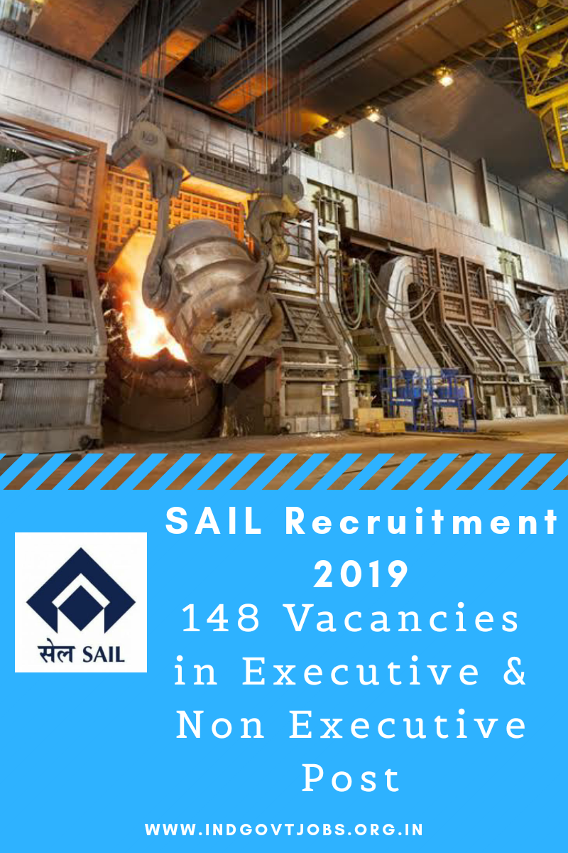 SAIL Recruitment 2019 Apply Online for 399 Vacancies in Management