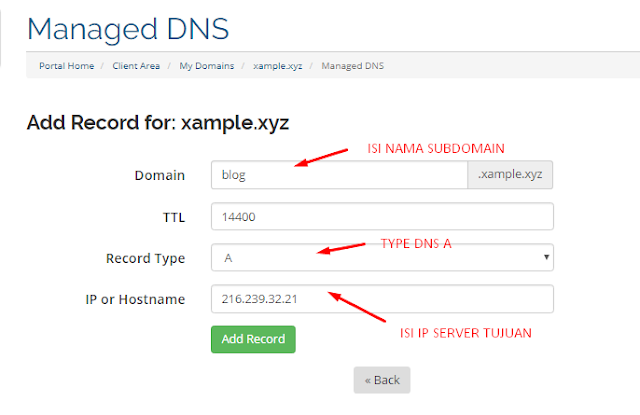 Cara Membuat Subdomain di Blogger Gratis Terlengkap