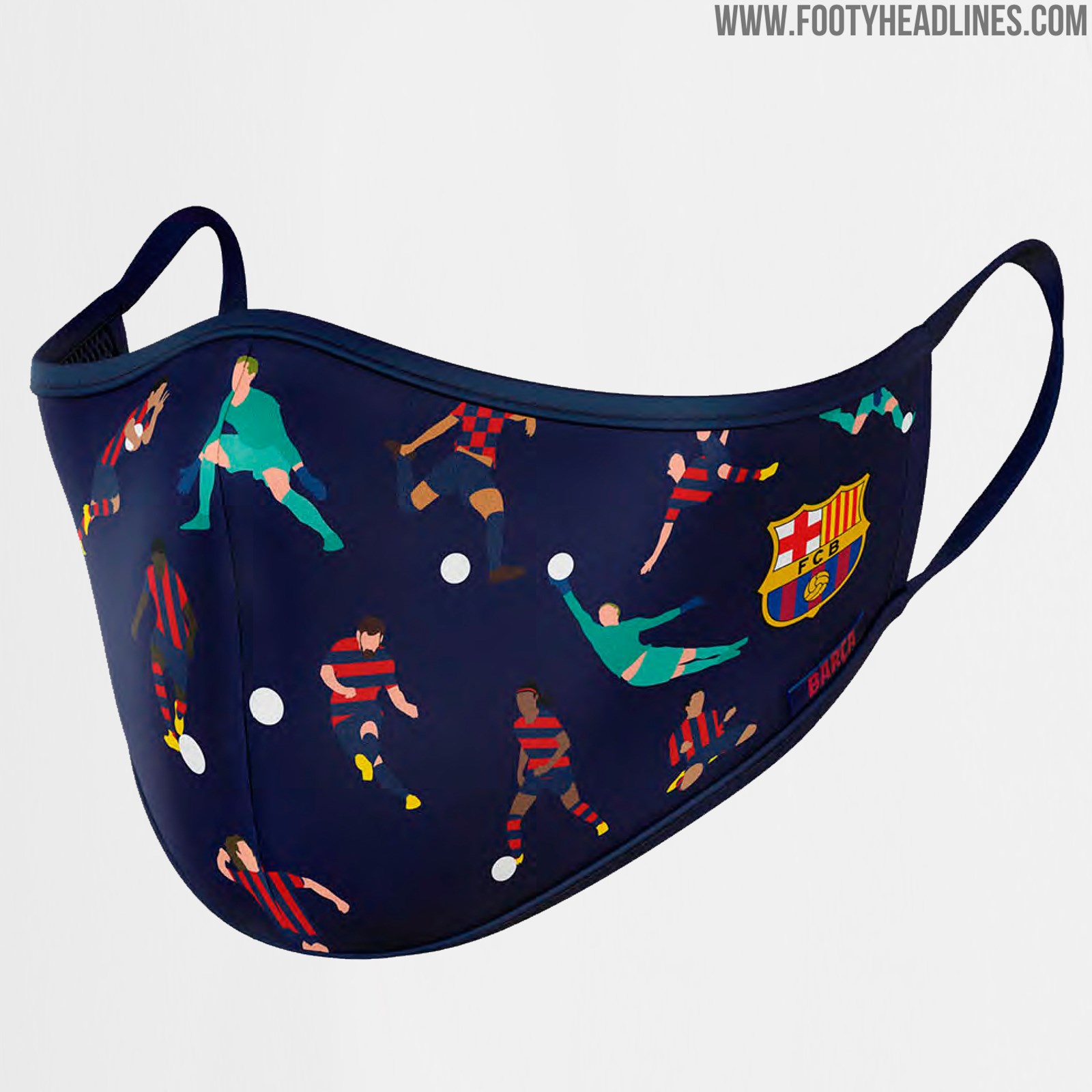 Official FC Barcelona Face Masks Launched Footy Headlines