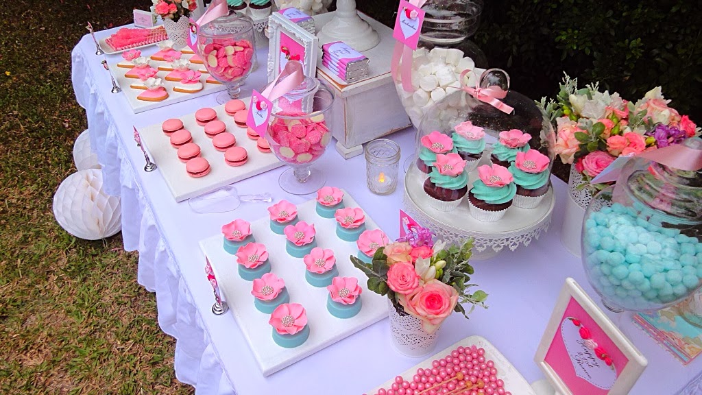 Little Big Company The Blog Pink and Blue Garden party for a 21st