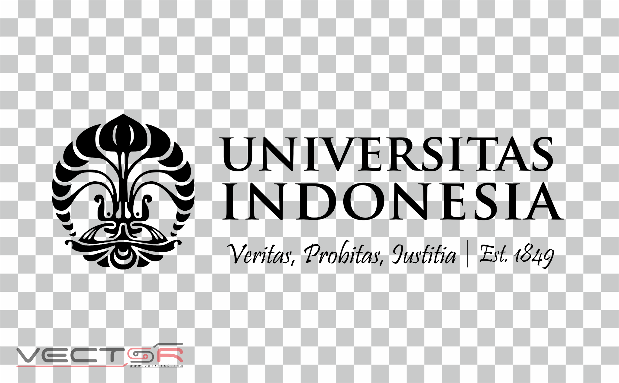 Logo UI (Universitas Indonesia) Landscape - Download .PNG (Portable Network Graphics) Transparent Images