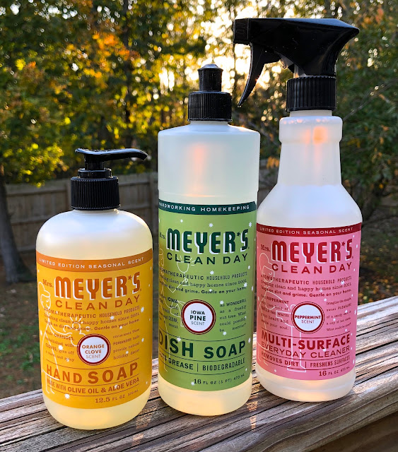 Mrs. Meyer's Limited Edition Winter Scents Review November 2019
