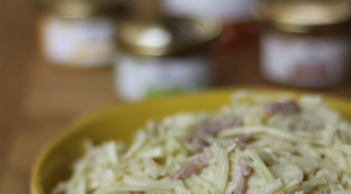Philo aux fourneaux Salade de chou aux lardons & Comté, sauce au yaourt