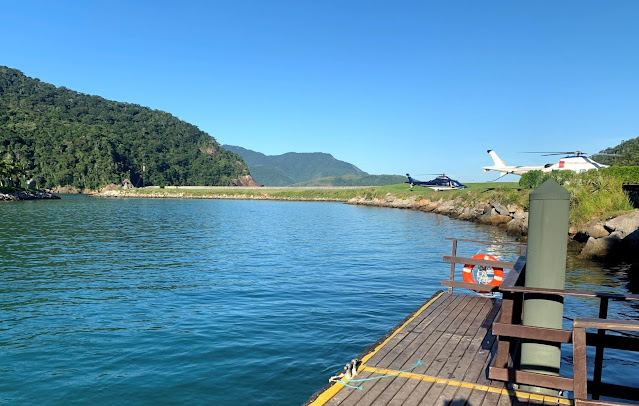 Trilha Praia do Sono em Paraty cais de embarque e desembarque