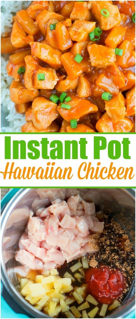 Instant Pot Hawaiian Chicken Little Owl Kitchen