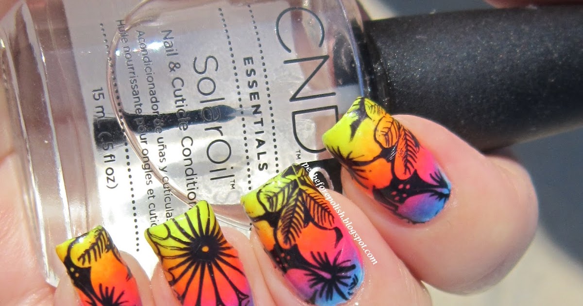 Pee Before Polish: Stamping time: Summer Flowers