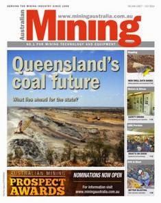 Australian Mining - July 2014 | ISSN 0004-976X | CBR 96 dpi | Mensile | Professionisti | Impianti | Lavoro | Distribuzione
Established in 1908, Australian Mining magazine keeps you informed on the latest news and innovation in the industry.
