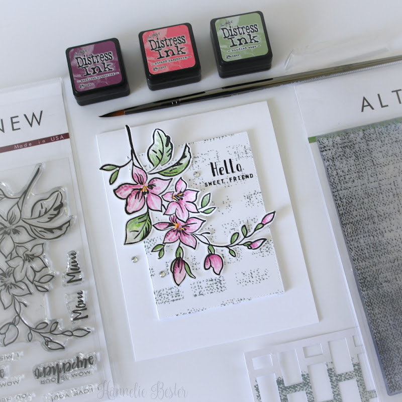 Altenew Best Mom stamp set