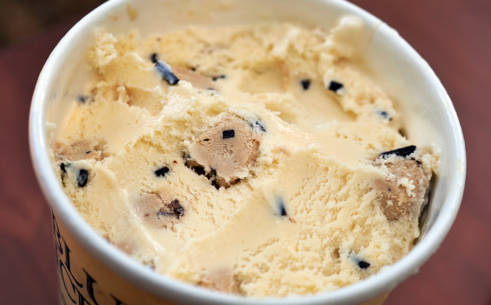 food and ice cream recipes REVIEW Blue Bell Chocolate Chip Cookie Dough