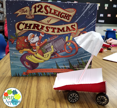 Christmas STEM Activity: Build a Sleigh for Santa! | Apples to Applique