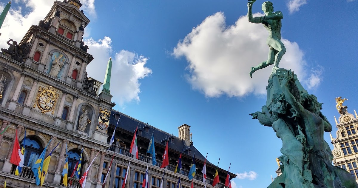 The city hall of Antwerp