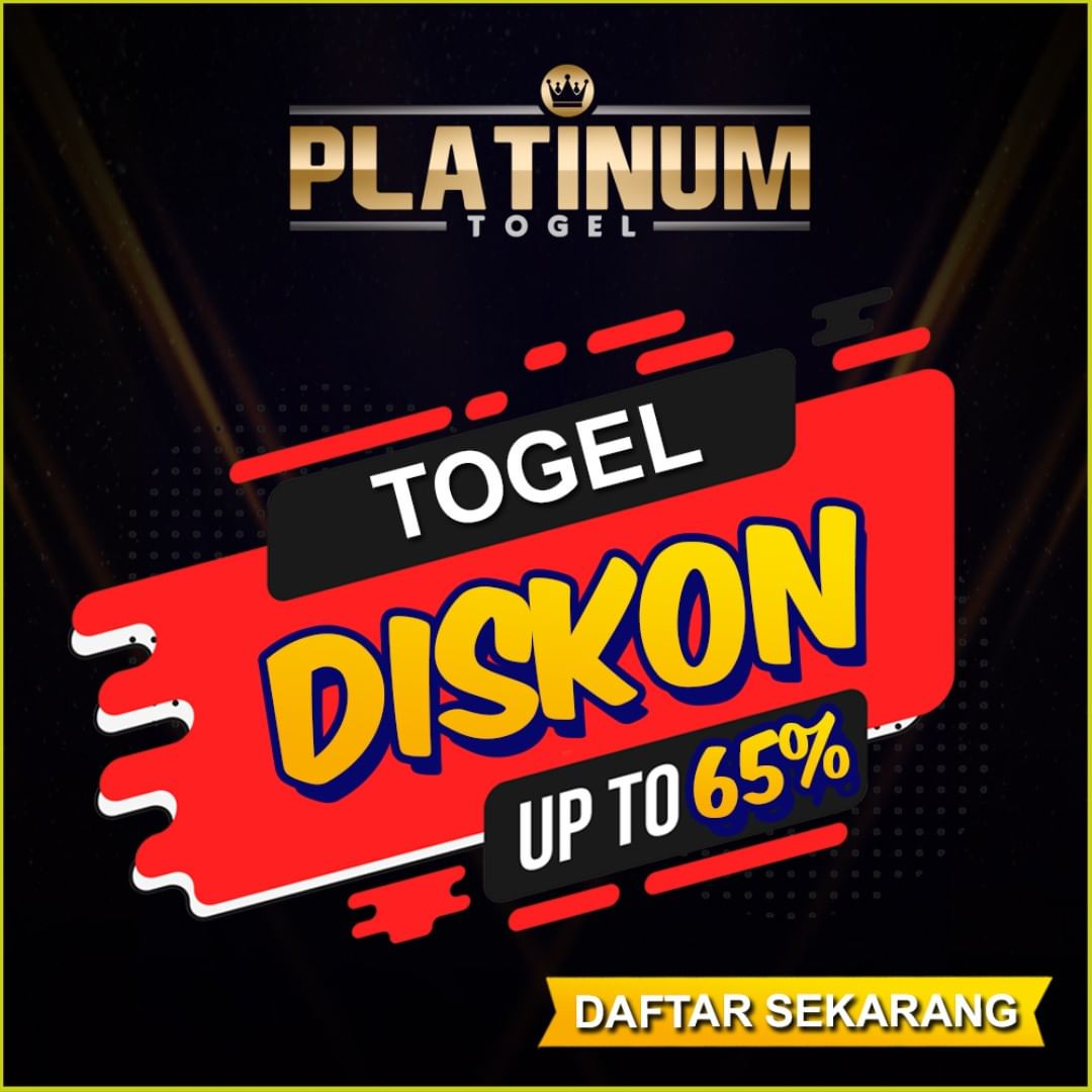 Platinumtogel Berikan Diskon Togel Terbesar Hingga 65