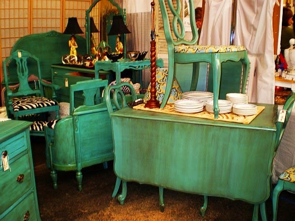 Raw natural wood furniture