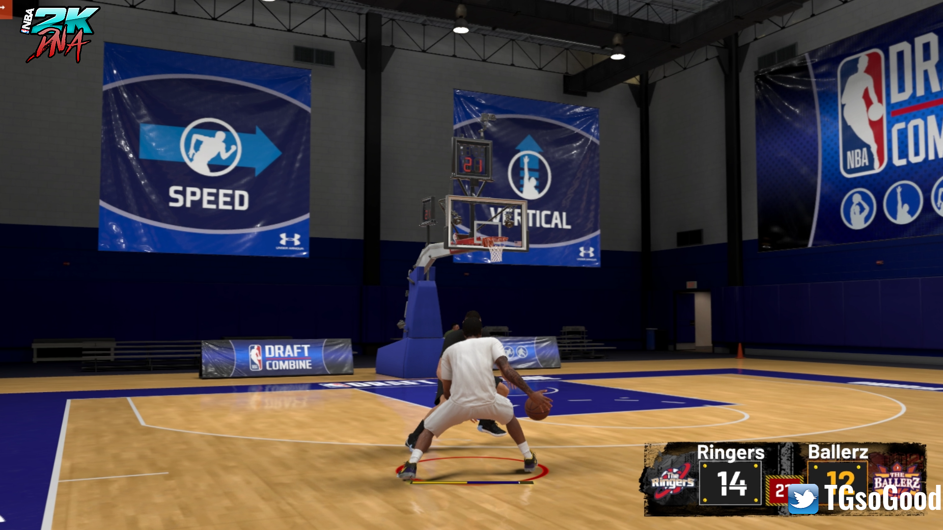 NBA 2K22 Draft Combine Arena and Floor Released by TGsoGood