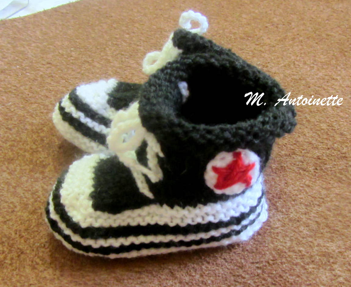 sapatinho trico bebe passo a passo