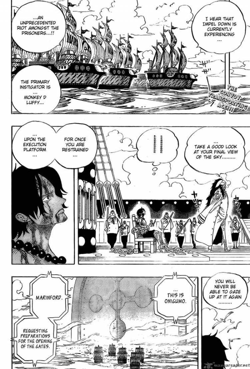 One Piece Chapter 542 Another Incident To Be Related One Piece Manga Online