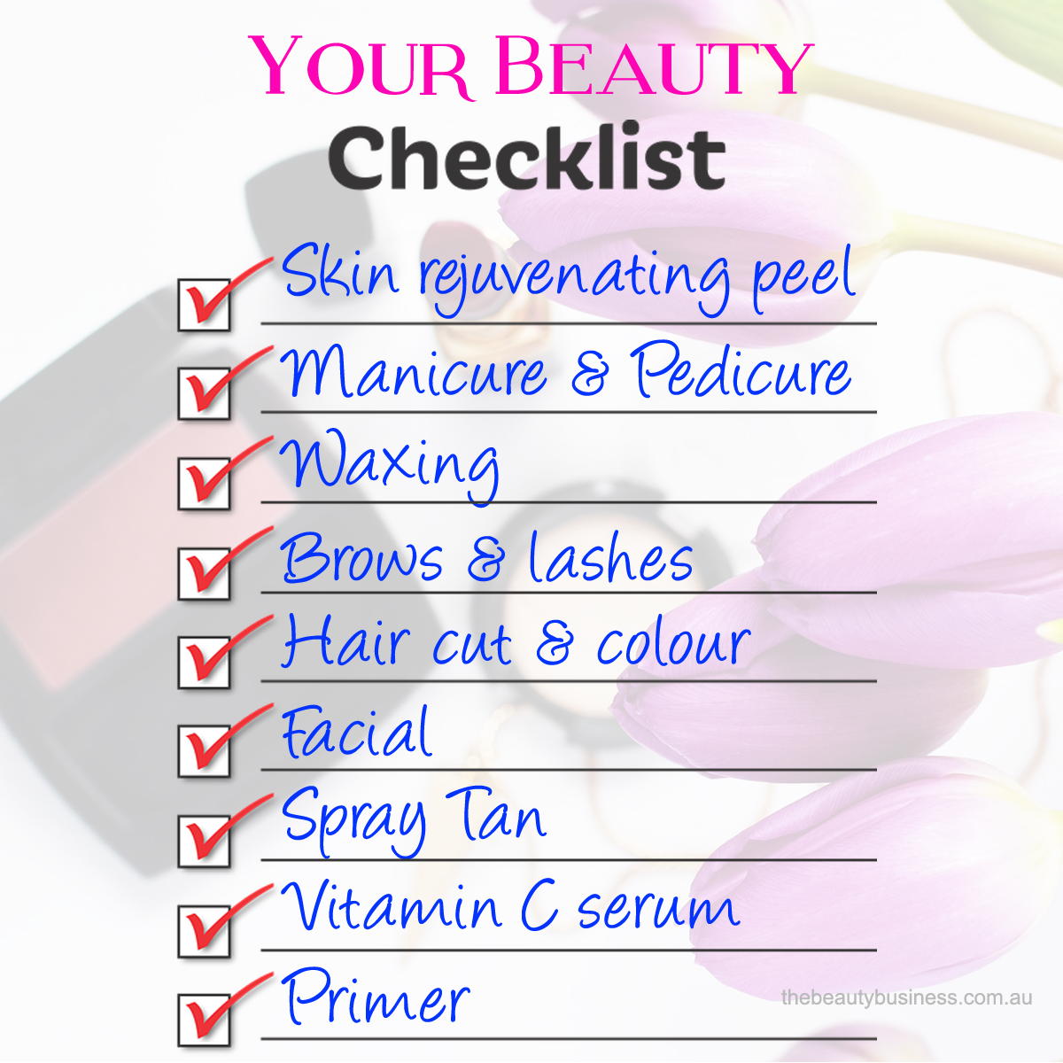 The Beauty Business By Jana Elston Holiday Beauty Checklist