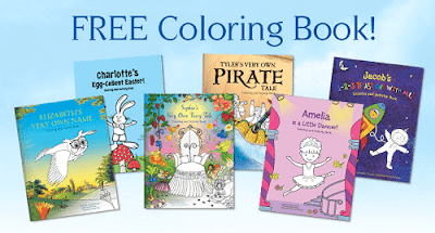 FREE Personalized Coloring Book - Free Samples & Freebies