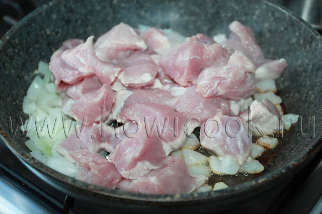 рецепт гуляша из свинины с пошаговыми фото