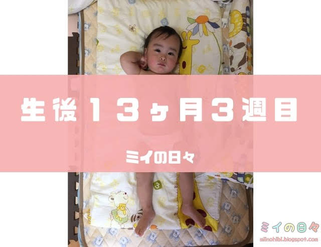 赤ちゃん 身体測定 1歳一ヶ月
