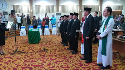 5 Legislator PAW DPRD Manado Dilantik