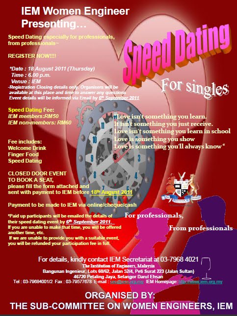 Speed Dating 18-25