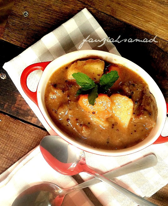 Stew Daging Lembu Fauziahsamadcom