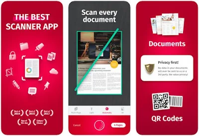 Aplikasi Scanner iPhone Gratis - ScanPro App
