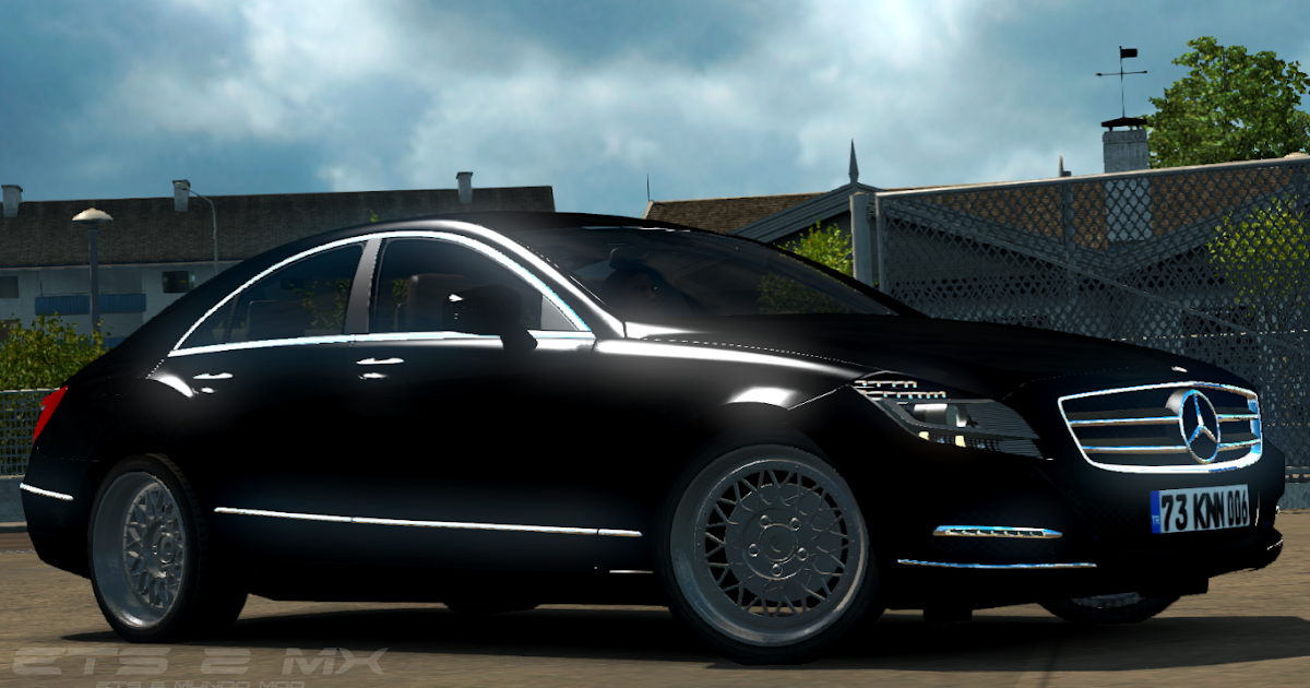 (Auto ETS 2) MercedesBenz CLS 2013 ETS 2 Mundo Mod