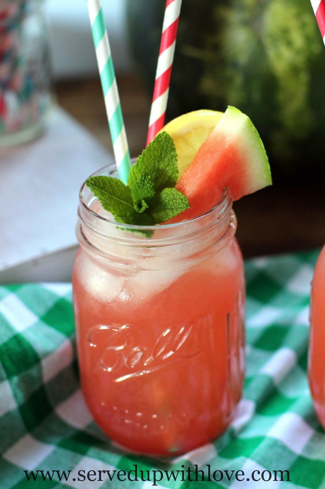Fresh Watermelon Lemonade Served Up With Love