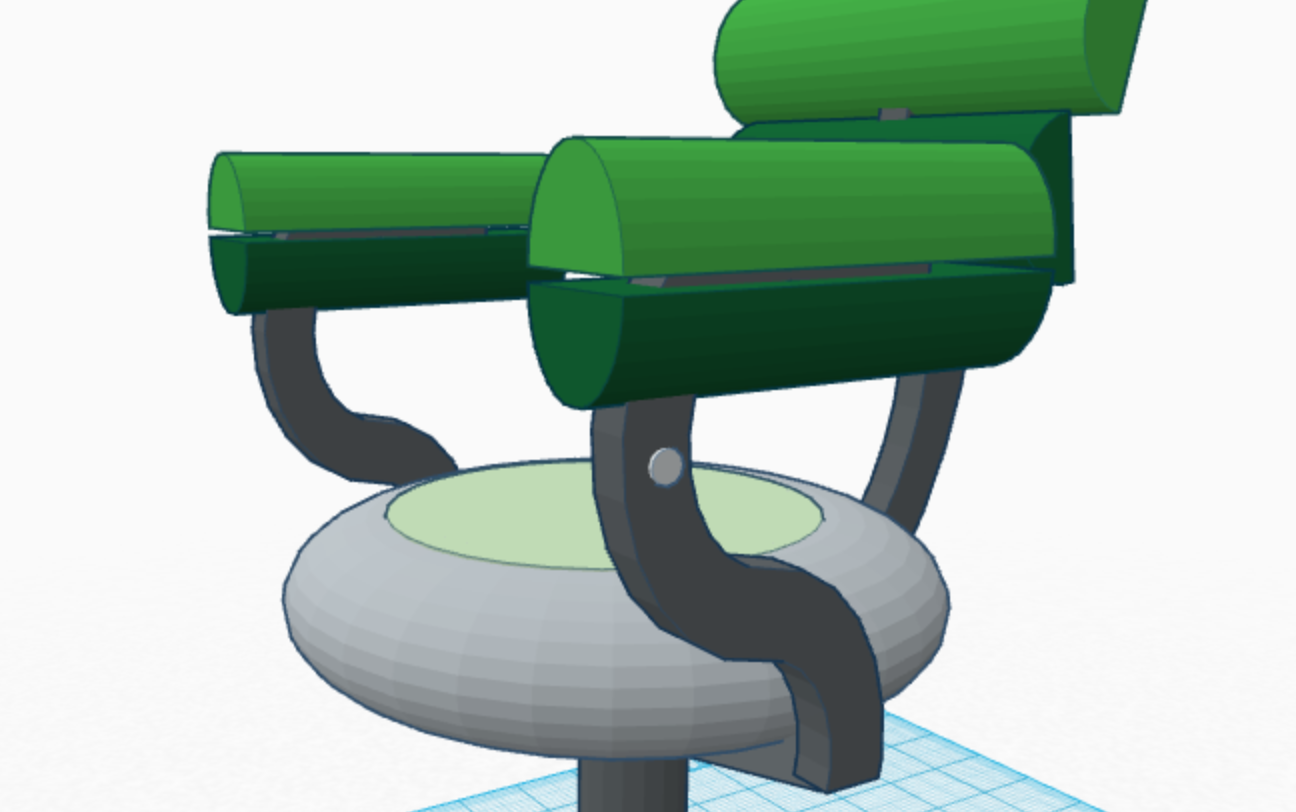 Roans 3D Object Design Blog The Creation of a Tinkercad Chair