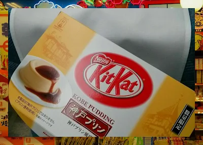 What to eat in Japan: Kobe Pudding Kit Kat