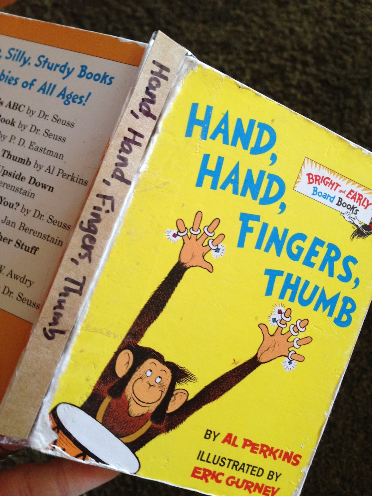 What I Live For How to Save a Board Book's Binding