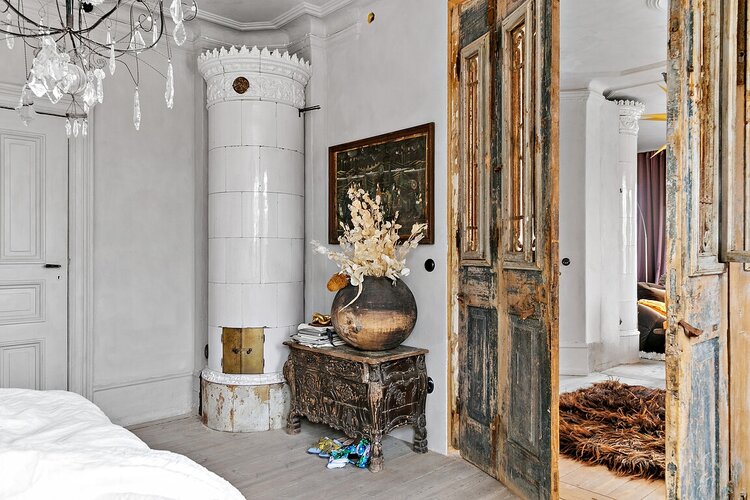 The Unique 19th-Century Villa of a Swedish Interior Stylist