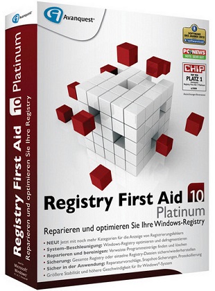 Registry First Aid Platinum 11.0.1 Build 2433 poster box cover