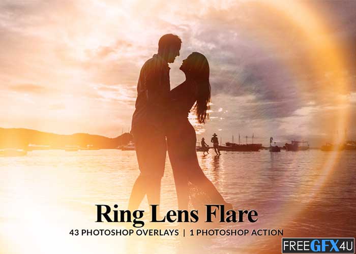 Graphicriver - 43 Ring Lens Flare Overlays & Photoshop Action 43 Ring Lens Flare Overlays & Photoshop Action