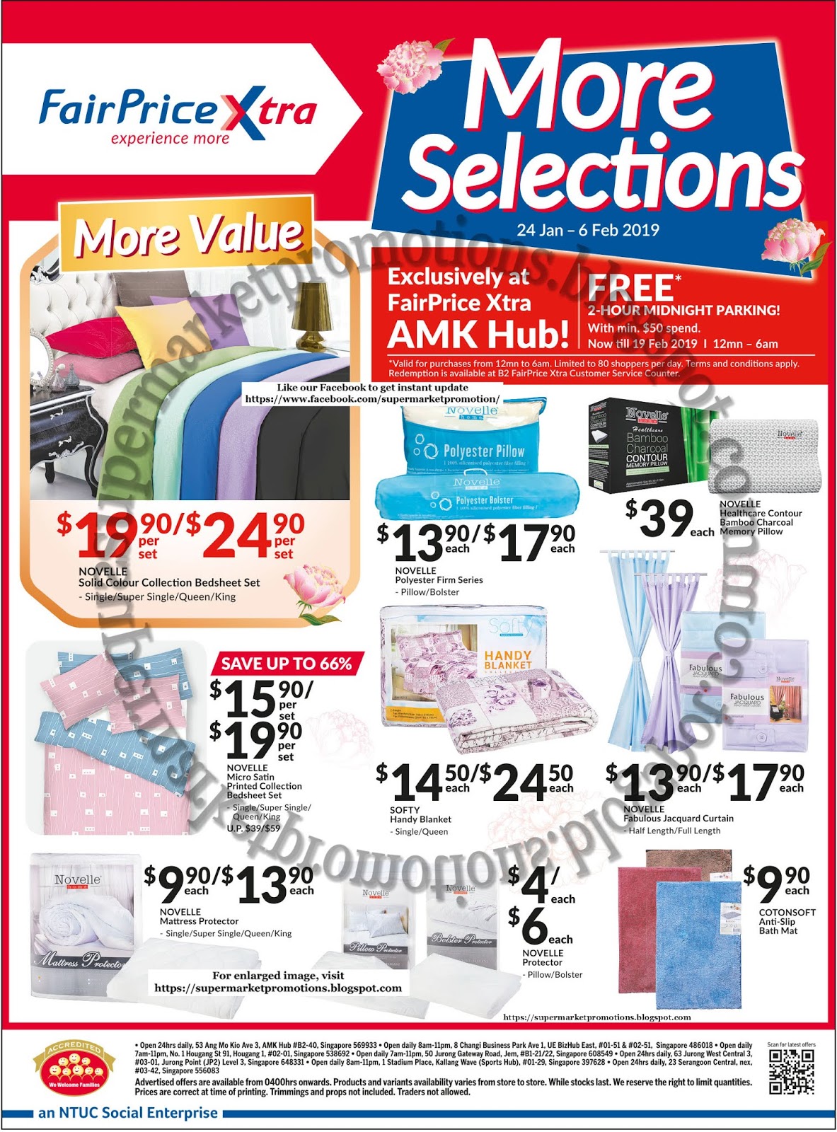 NTUC FairPrice Xtra Promotion 24 January - 06 February 2019