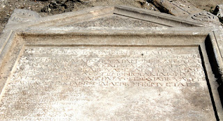 Third-century Greek inscription with names of Dionysus cult found in Bulgaria’s Plovdiv
