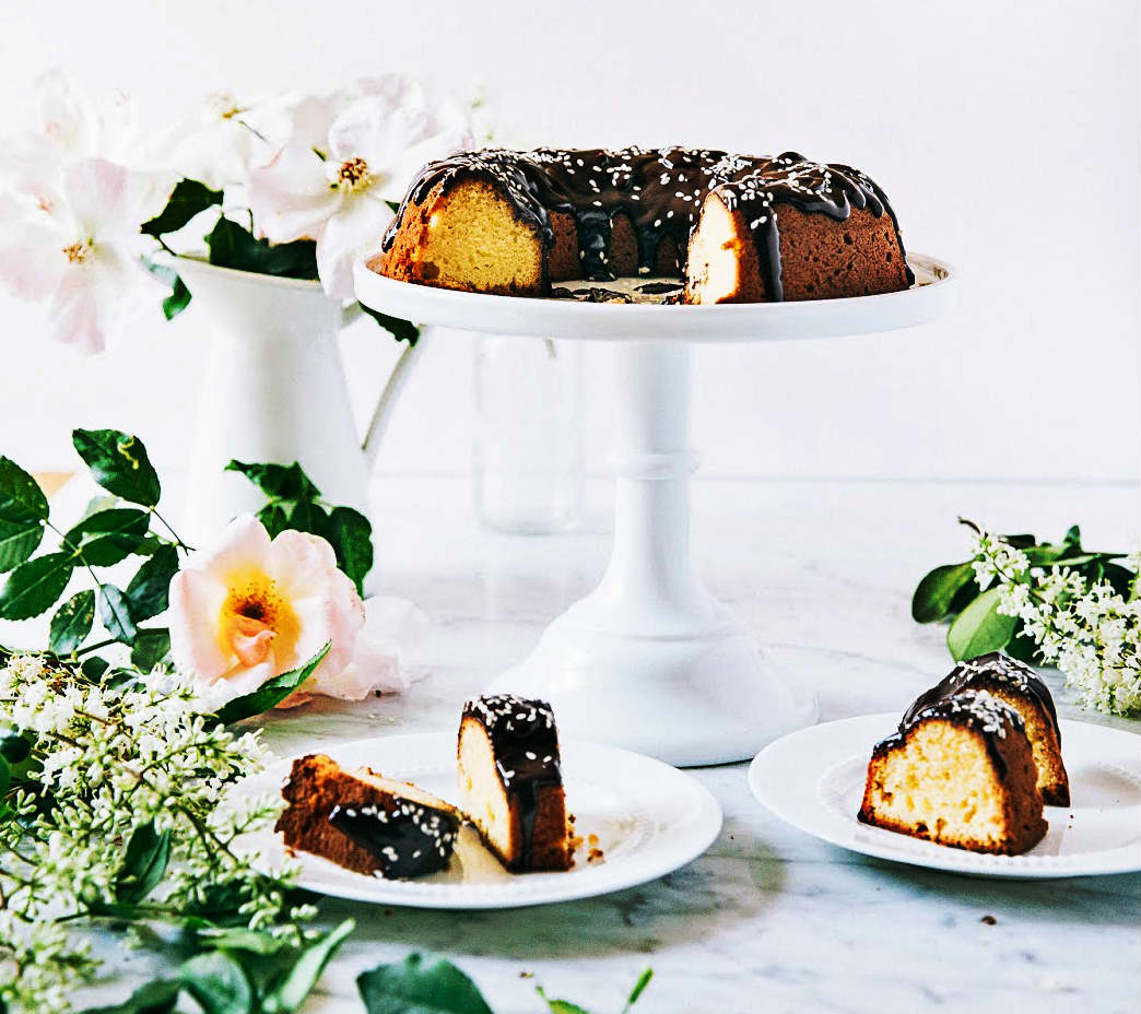 The Chocolate Glaze And sweetened condensed milk bundt cake Cake Find