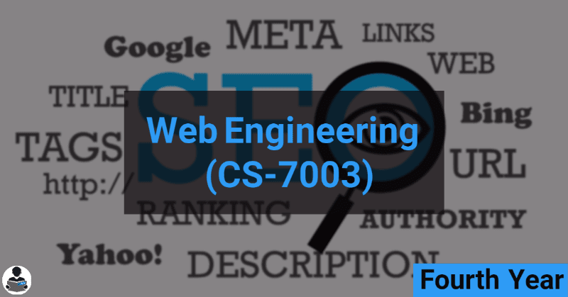 Web Engineering (CS-7003) RGPV notes CBGS Bachelor of engineering