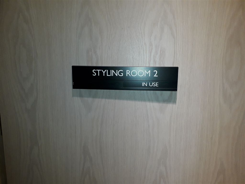 The Green I Signs Blog Beauty Salon Door Slider Signs Styling