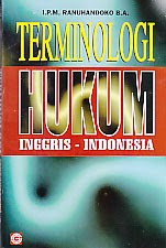 BUKU TERMINOLOGI HUKUM INGGRIS – INDONESIA