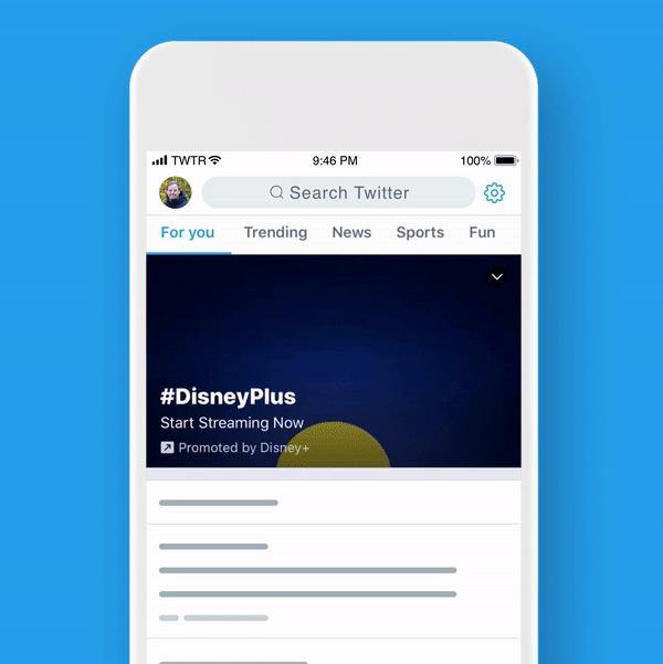 Demo of Promoted Trend Spotlight Demo of Promoted Trend Spotlight