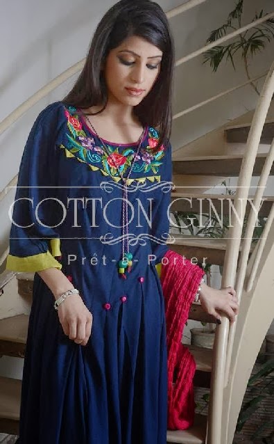 Cotton Ginny Eid Collection 2013-2014 | Exclusive Eid Winter Collection ...
